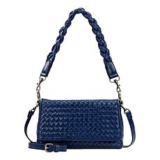 "As Is" Patricia Nash Madalina Woven Crossbody