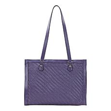 "As Is" Patricia Nash Merena Woven Satchel