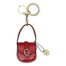 "As Is" Patricia Nash Micro Barcelona Bag Leather Key Chain