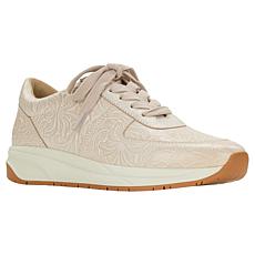 "As Is" Patricia Nash Milano Leather Tooled Sneaker