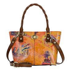 "As Is" Patricia Nash Noeline Leather Shopper Tote