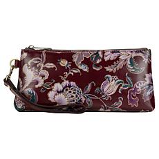 "As Is" Patricia Nash Vetralla Leather Wristlet with RFID Protection