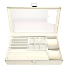 "As Is" Prestige™ Anti-Tarnish Croco-Embossed "Everything-in-1" Jew...