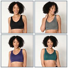 "As Is" Rhonda Shear 4-pack Original Ahh Bra