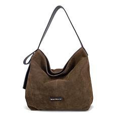 "As Is" Ron White Dalo Suede Hobo Handbag