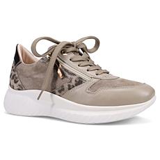 "As Is" Ron White Zayla Leo Suede and Leather Sneaker