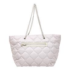 "As Is" Samantha Brown Quilted Tote Handbag