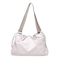 "As Is" Samantha Brown Sleek Drawstring Crossbody Bag