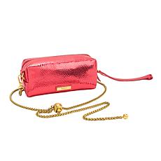 "As Is" Sharif Legacy 100% Leather Caviar Snake Pouchetta