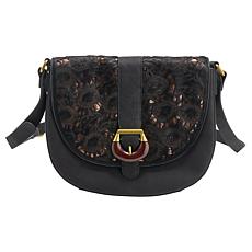 "As Is" Sharif Legacy Nubuck Saddle Bag