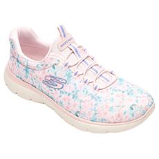 "As Is" Skechers Summits Watercolor Washable Bungee Sneakers - Wild...