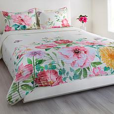 "As Is" South Street Loft 3-piece Butterfly Garden Quilt Set