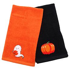 "As Is" South Street Loft Halloween 2-Pack Hand Towels