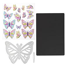 "As Is" Stamps of Life Butterfly Fold-It Card Die Set