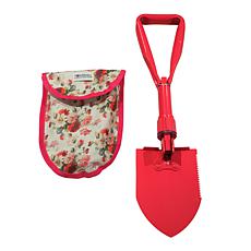 "As Is" Tower Hill by Christie Brinkley Folding Garden Shovel with Bag