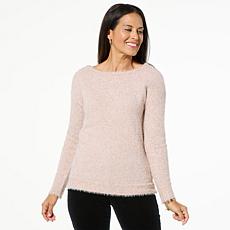 "As Is" TWRHLL by Christie Brinkley Eyelash Sweater