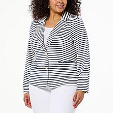 "As Is" TWRHLL by Christie Brinkley Knit Blazer