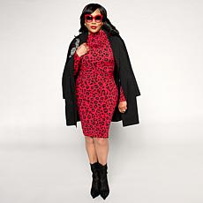 "As Is" Vivica A. Fox Collection Embellished Trench Coat