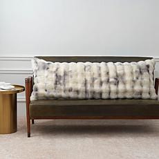 "As Is" Warm & Cozy Faux Fur 54" x 20" Body Pillow