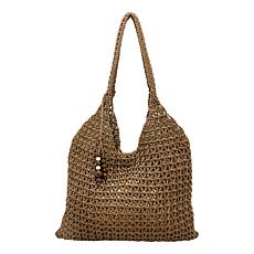 "As Is" Wildflower Crochet Tote Bag