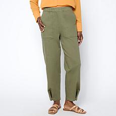 "As Is" WynneDenim Washed Twill Pant