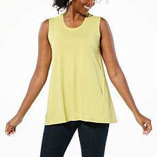"As Is" WynneLayers Sorona Jersey Knit Butterfly Tank