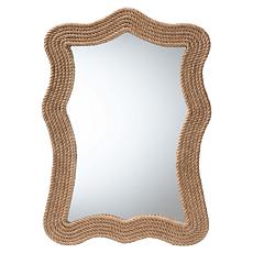 bali and pari Quiana Rope Wall Mirror