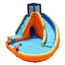 Banzai Sidewinder Blast Water Park w/ 2 Water Cannons & Splash Pool
