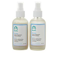 Bare Pits 2-pack Breathe Aluminum-Free Deodorant Spray