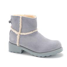 BEARPAW® Adalee Faux Fur-Trimmed Suede Boot w/Rain & Stain Repellent