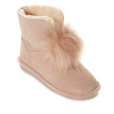 bearpaw boots with pom pom