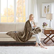 Beautyrest Heated Microlight Oversized Throw-Mink