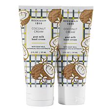 Beekman 1802 Goat Milk Coconut Cream Hand Cream 2-pack