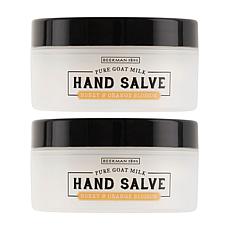 Beekman 1802 Goat Milk Honey Orange Blossom Hand Salve 2-pack
