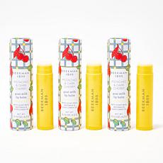 Beekman 1802 Goat Milk Pistachio Dark Cherry Lip Balm 3-pack