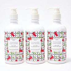 Beekman 1802 Hand & Body Wash Pistachio Dark Cherry 3-pack