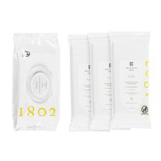 Beekman 1802 Pure Goat Milk 4-piece Cleansing Wipes Set