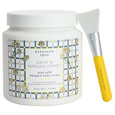 Beekman 1802 Supersize 24oz. Daisy Manuka Honey Body Cream w/Spatula