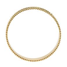 Bellezza Bronze Hail Mary Prayer Wide Bangle Bracelet