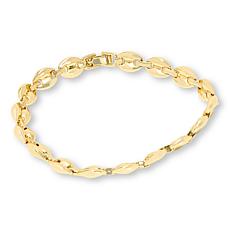 Bellezza Bronze Puffy Status Link Bracelet