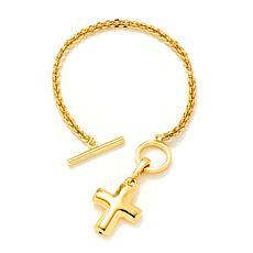 Bellezza Cristallino Bronze Cestina Bracelet with Enhancer Charm