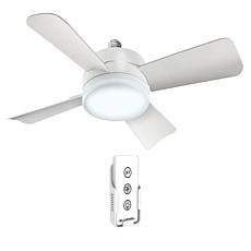 Bell+Howell 5-Speed Socket Ceiling Fan and Light