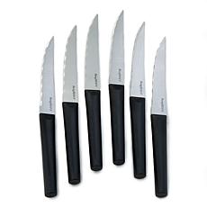 Berghoff DiNA Matrix 6Pc Stainless Steel Steak Knife Set, 4.5"