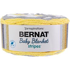 Bernat Baby Blanket Stripes Yarn - Sunshine