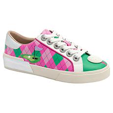 Betsey Johnson Sherrie Pink/Green Multi Sneaker