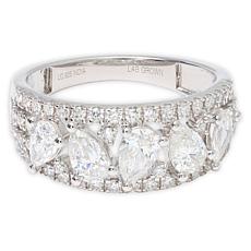 Bright Halo Lab Grown Diamonds 1.52ctw Band Ring