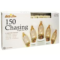 Brite Star 8-Function Chasing Light Set - Clear