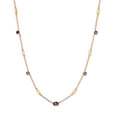 Brook & York Brenna 14K Gold-Plated Brass Birthstone Necklace