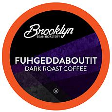 Brooklyn Beans Fuhgeddaboutit Dark Roast Coffee Pods for 2.0 Keurig...