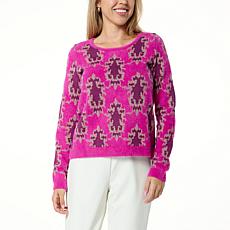 C Wonder by Christian Siriano Jacquard Sweater